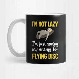 Funny Lazy Flying Disc Mug